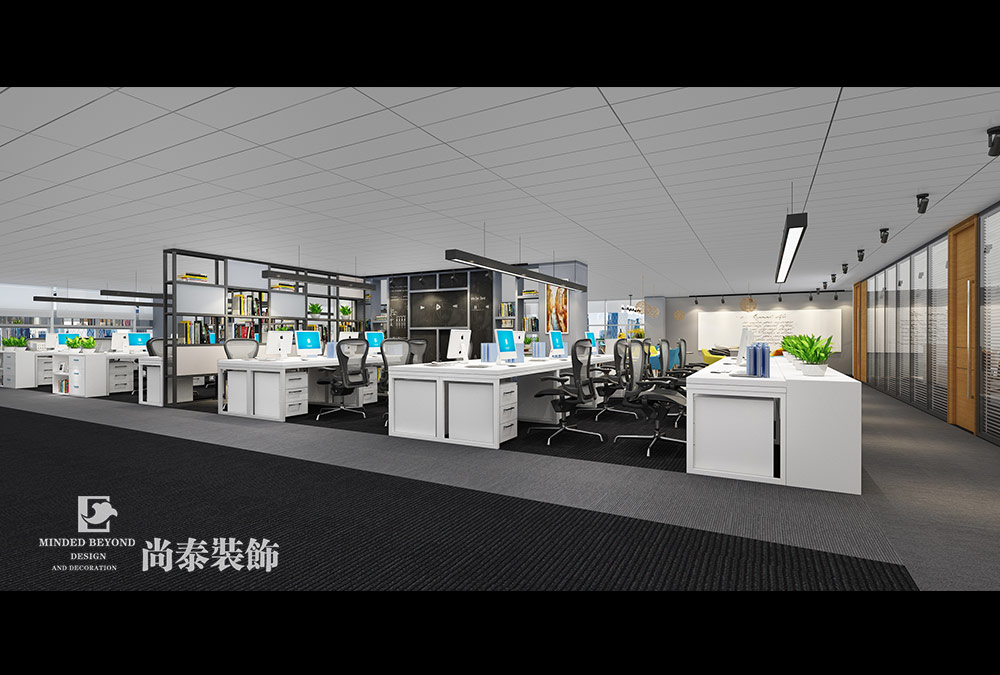 深圳南山區(qū)軟件園動(dòng)畫(huà)公司辦公室裝修設(shè)計(jì) 