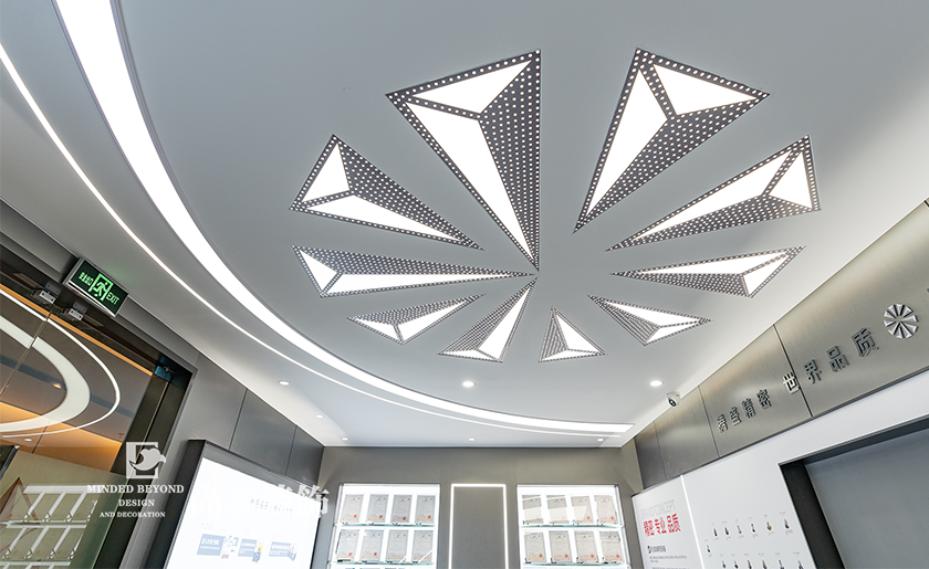 深圳市龍華區(qū)科技公司辦公室裝修效果圖