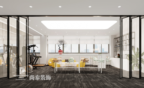 深圳市寶安區(qū)科技型公司辦公室裝修案例